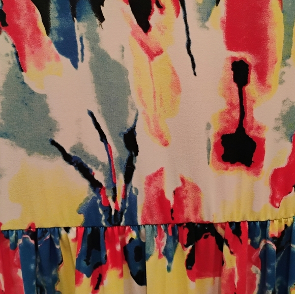 Colorful Maxi Dress - Picture 2 of 2